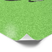 Funny braucht mehr Cowbell Kuh Poster (Ecke)