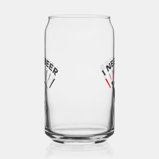 Funny Braust Bierart Dosenglas (Links)