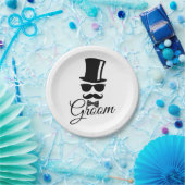 Funny Bräutigam Pappteller (Party)