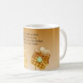 Funny Bread Coffee Tasse - Ein Stück Spaß (VorderseiteRechts)