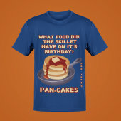 Funny Breakfast Pancakes Jokes Vater Jokes Comedy T-Shirt