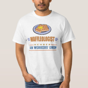 Funny Breakfast Waffeln T-Shirt