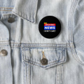 Funny Breaking News Ich mag Sarcasm Sarcastic nich Button (Beispiel)