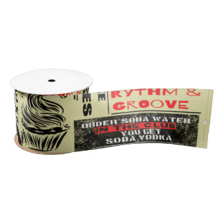 Funny Breaking News Satin Ribbon Satinband