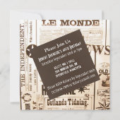 Funny Breaking News zum Geburtstag Einladung (Rückseite)