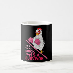Funny Breast Cancer Warrior Survivor Girl Women Kaffeetasse