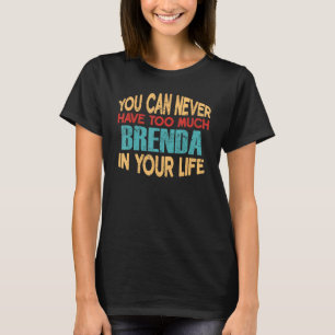 Funny Brenda Personalisierter T - Shirt Vorname Jo