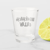 Funny Brewchacho Schnapsglas (Rückseite)