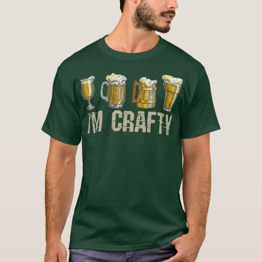 Funny Brewer Craft Beer T-Shirt (Vorderseite)