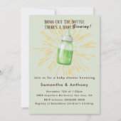 Funny Brewing Baby Shower Invitation Einladung (Vorderseite)