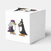 Funny Briand Groom Pinguin Fevor Box Geschenkschachtel (Rückseite)