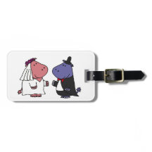 Funny Briand Groom Wedding Cartoon