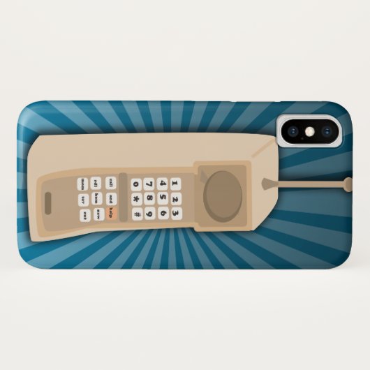 Funny Brick Handy Case-Mate iPhone Hülle (Rückseite (Horizontal))