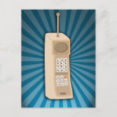 Funny Brick Handy Postkarte (Vorderseite)