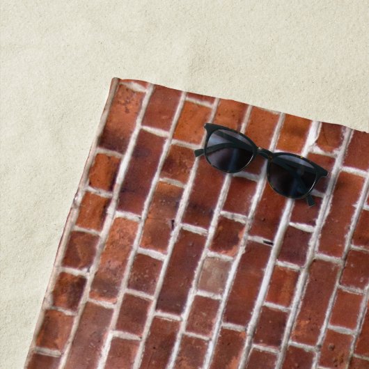 Funny Brick Wall Strandtuch (Beispiel)