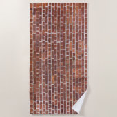 Funny Brick Wall Strandtuch (Vorderseite)