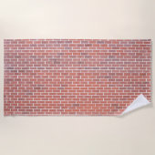 Funny Brick Wall Strandtuch (Vorderseite)