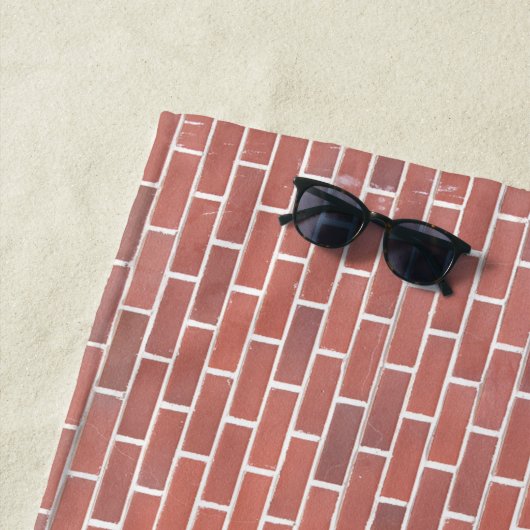 Funny Brick Wall Strandtuch (Beispiel)