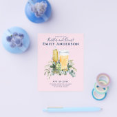 Funny Bridal Shower Einladungen Bubbles in Brews Flyer (Einzeln)