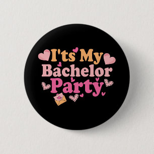 Funny Bride Groom Wedding Bachelor Bachelorette Pa Button