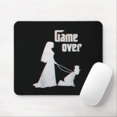 Funny Bride Groom Wedding Bachelor Mousepad (Mit Mouse)