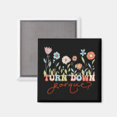 Funny Bride Junggeselinnen-Abschied Bride Floral T Magnet (Vorderseite/Rückseite)