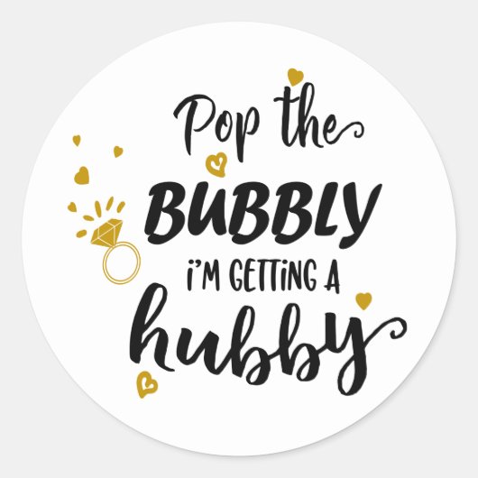 Funny Bride Mrs. Wedding Brautparty Verlobung Runder Aufkleber (Vorderseite)