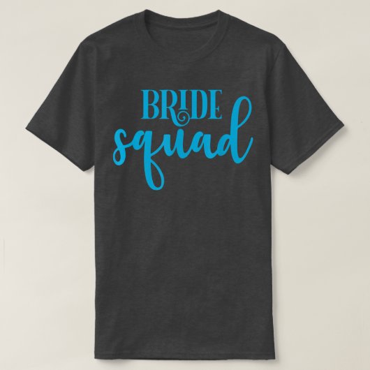 Funny Bridesmaid Bride Bachelorette Party Bride Sq T-Shirt (Design vorne)