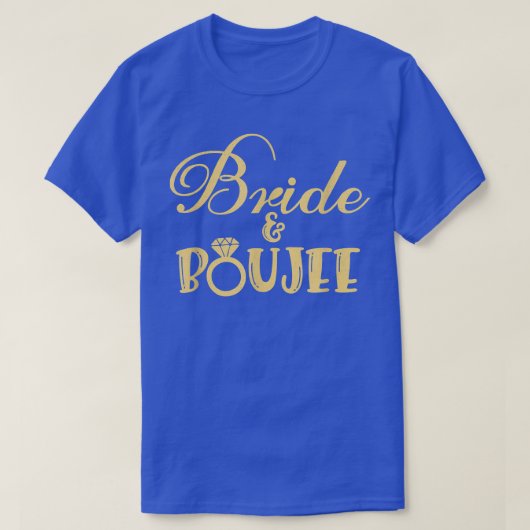 Funny Bridesmaid Junggeselinnen-Abschied Bride & T-Shirt (Design vorne)