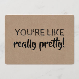 Funny Bridesmaid / Trauzeugin Vorschlag Einladung