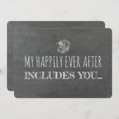 Funny Bridesmaid / Vorschlag für eine Trauzeugin Einladung (Vorne/Hinten)