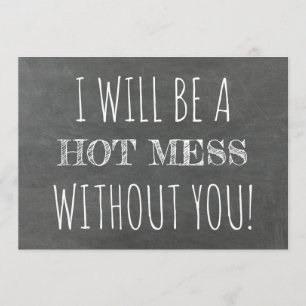 Funny Bridesmaid / Vorschlag für eine Trauzeugin Einladung