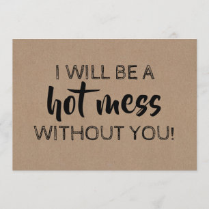 Funny Bridesmaid / Vorschlag für eine Trauzeugin Einladung