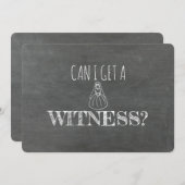 Funny Bridesmaid / Vorschlag für eine Trauzeugin Einladung (Vorne/Hinten)