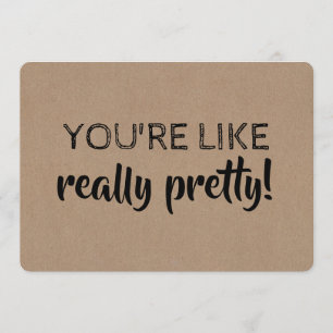 Funny Bridesmaid / Vorschlag für eine Trauzeugin Einladung