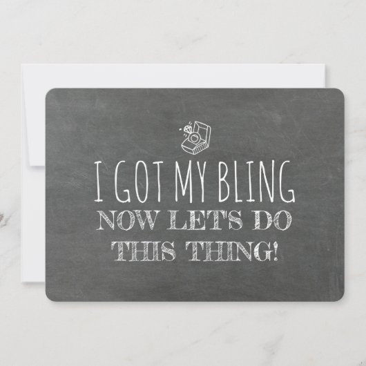 Funny Bridesmaid / Vorschlag für eine Trauzeugin Einladung (Vorderseite)