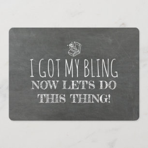 Funny Bridesmaid / Vorschlag für eine Trauzeugin Einladung