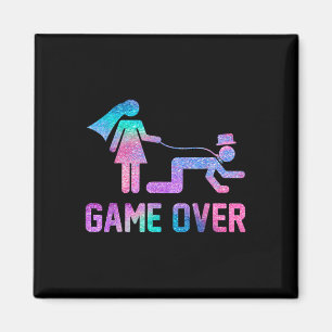 Funny Bridge and Groom Meme Ehe Game Funny Ove Magnet