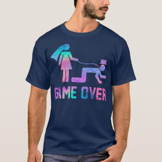 Funny Bridge and Groom Meme Ehe Game Funny Ove T-Shirt