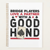 Funny Bridge Player Partner Gute Hand Planer (Vorderseite)