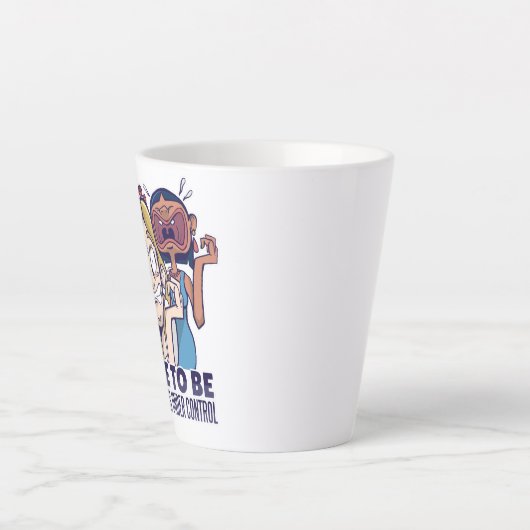 Funny Bridge, um alles zu sein, ist unter Kontroll Milchtasse (Vorderseite)