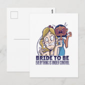 Funny Bridge, um alles zu sein, ist unter Kontroll Postkarte (Vorne/Hinten)