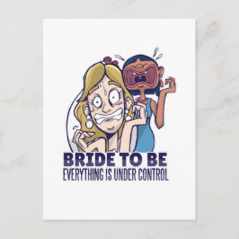 Funny Bridge, um alles zu sein, ist unter Kontroll Postkarte