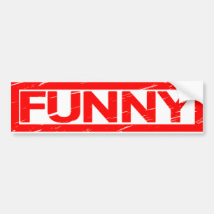 Funny Briefmarke Autoaufkleber