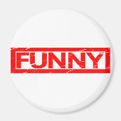 Funny Briefmarke Magnet (Vorne)