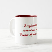 Funny Brighter Days Tasse Anti-Liebe Gedicht Tasse (Vorderseite Links)