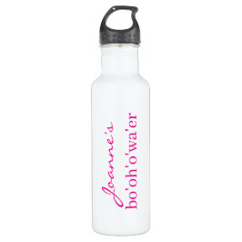 Funny British Accent Water Bottle, Bo’oh’o’wa’er Edelstahlflasche
