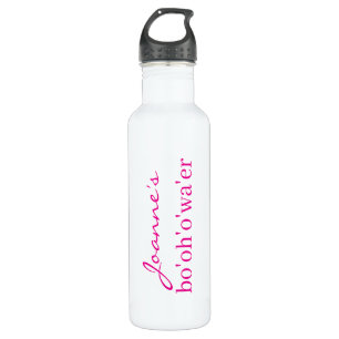 Funny British Accent Water Bottle, Bo’oh’o’wa’er Edelstahlflasche