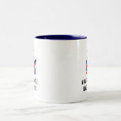 Funny British England Union Jack Kettle Tea Tasse (Mittel)