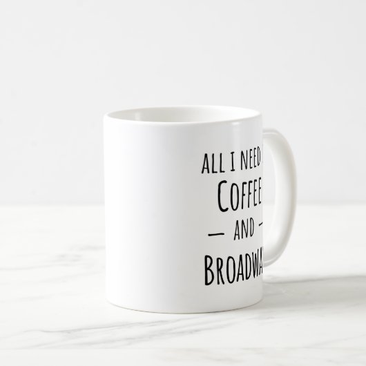 Funny Broadway Gabe Tasse (VorderseiteRechts)